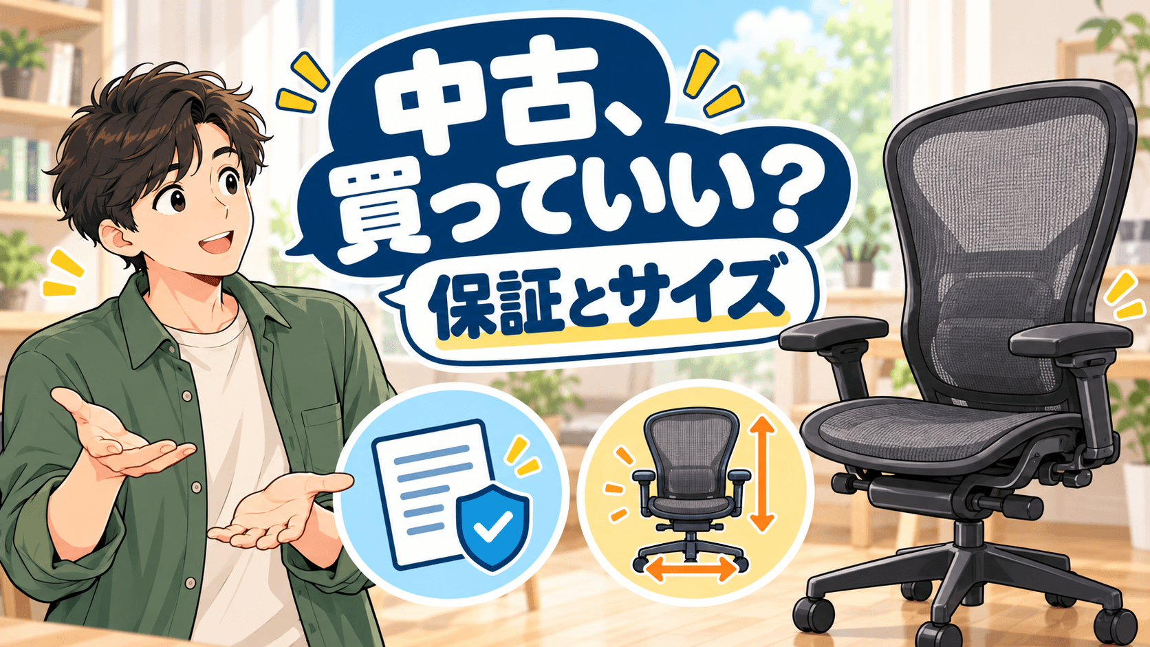 アーロンチェア 中古